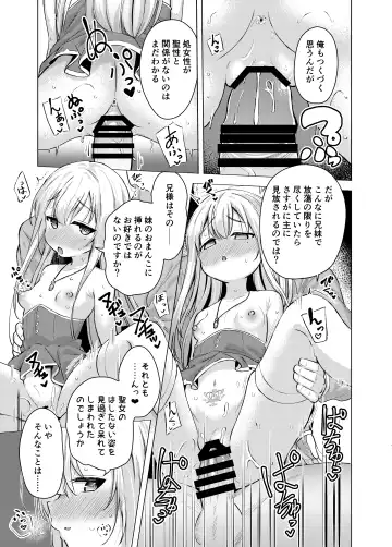 [Pizanuko] Sei to Sei-na Imouto to. Fhentai - Page 15