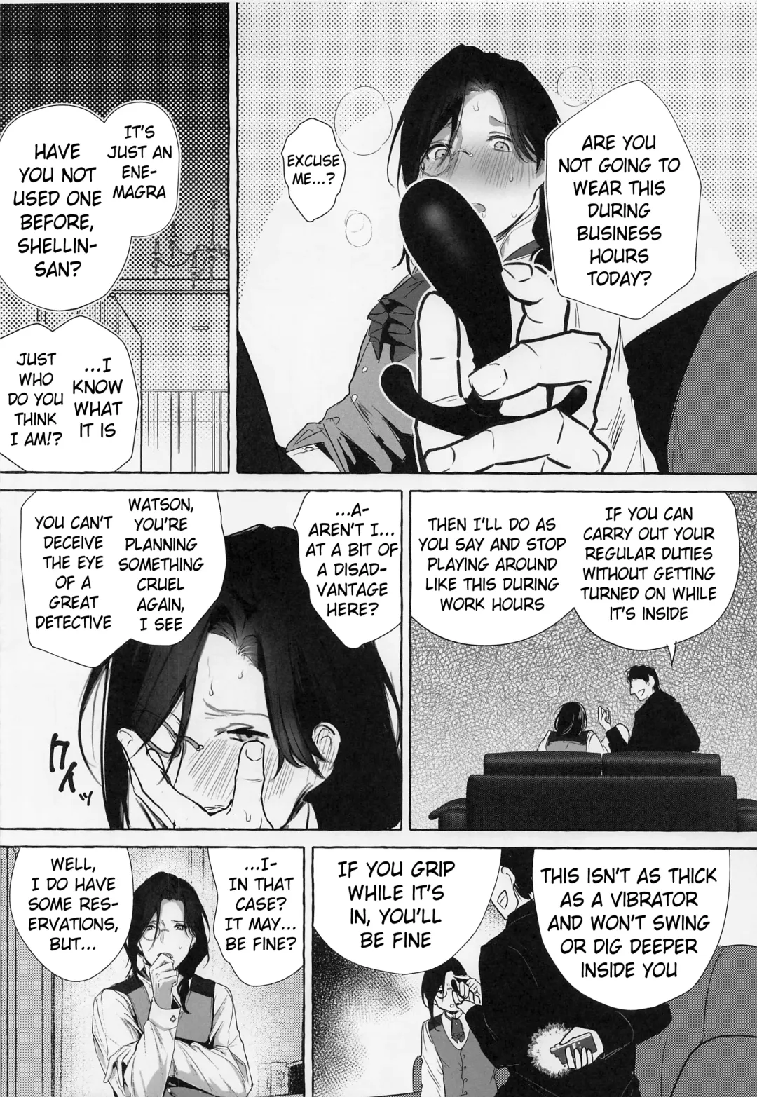 [Buranran] Meitantei ga Irai wo Kotowaru Hi | The Day the Great Detective Refused a Request Fhentai - Page 9