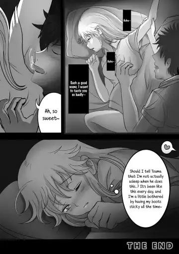 The Daily Life of Index and Touma Every Night Fhentai - Page 7