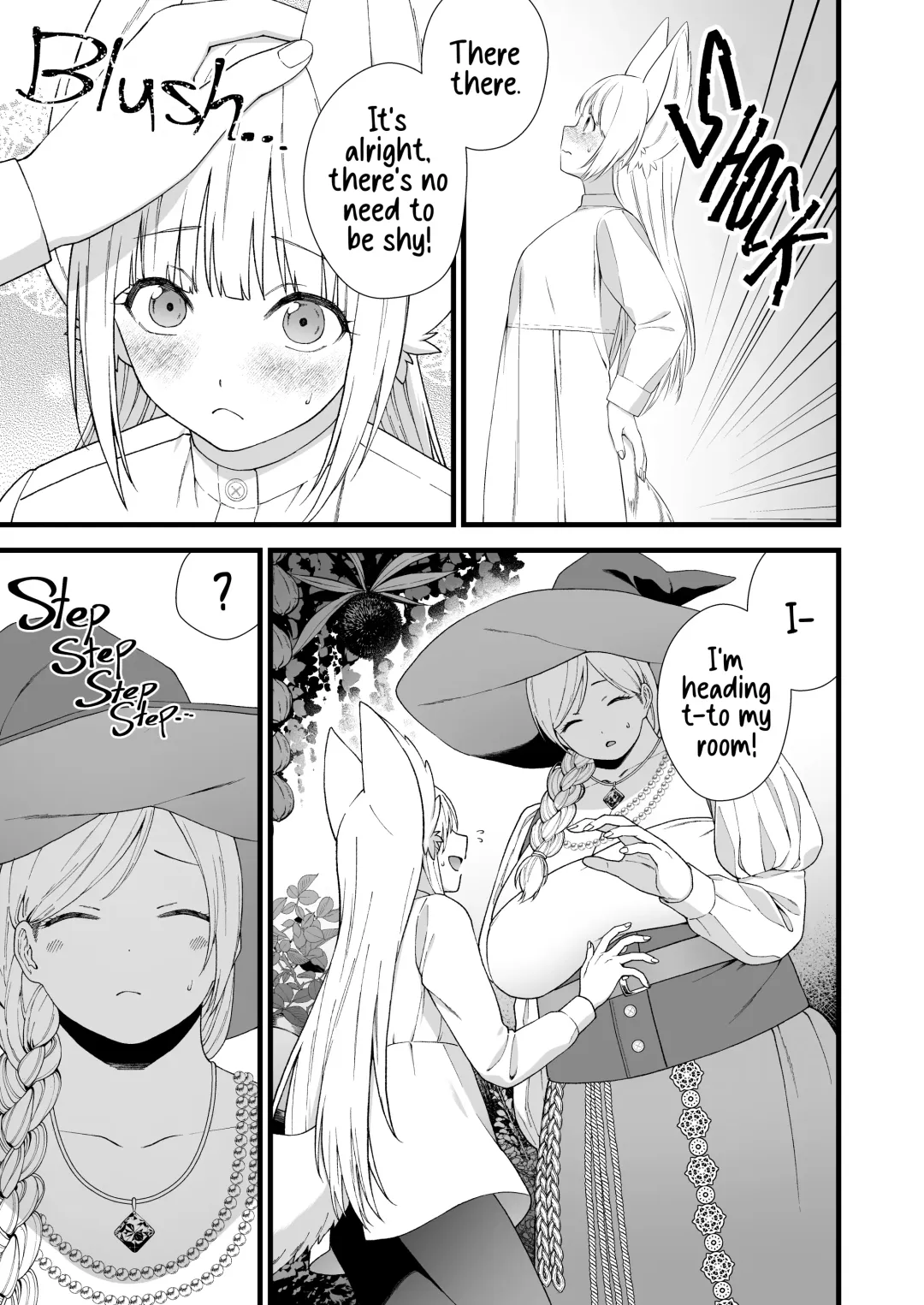 Seitsuu shita Futanari Loli ga Ookii Oneesan ni Ippai Shasei sasetemorau Hanashi Fhentai - Page 3