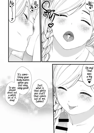 Seitsuu shita Futanari Loli ga Ookii Oneesan ni Ippai Shasei sasetemorau Hanashi Fhentai - Page 10