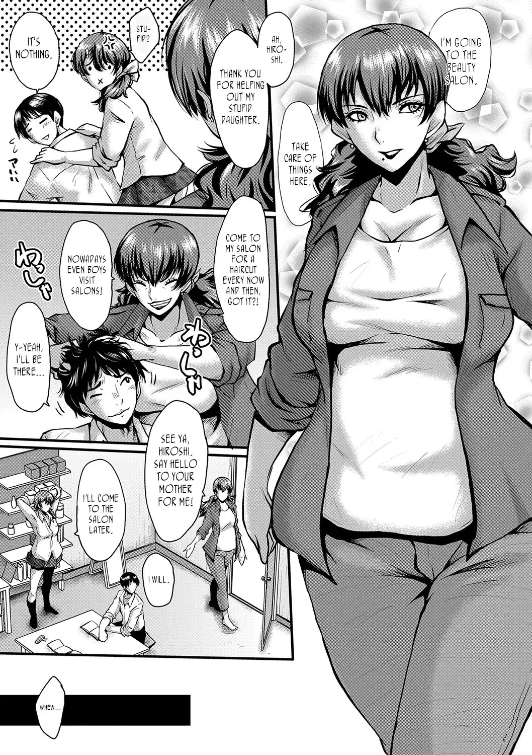 [Sink] Tomodachi, Osananajimi mo Kaa-san mo Netorareru Ch. 1 | My friend stole away both my childhood friend and my mother, Part 1 Fhentai - Page 3