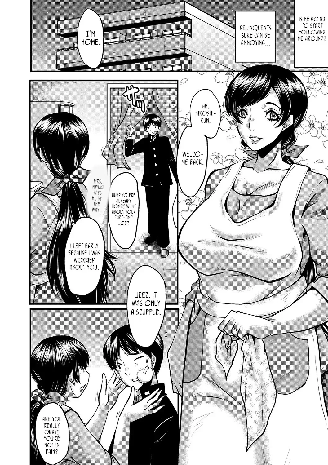 [Sink] Tomodachi, Osananajimi mo Kaa-san mo Netorareru Ch. 1 | My friend stole away both my childhood friend and my mother, Part 1 Fhentai - Page 6