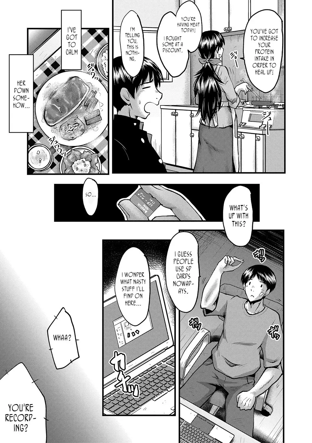 [Sink] Tomodachi, Osananajimi mo Kaa-san mo Netorareru Ch. 1 | My friend stole away both my childhood friend and my mother, Part 1 Fhentai - Page 7