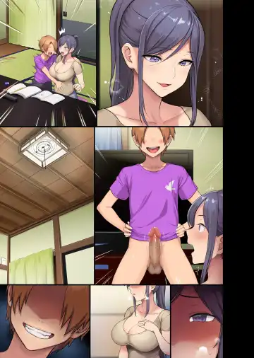 [Meme50 - Ohkami Ryosuke] Kyonyuu Miboujin to Musuko no Waruui Otomodachi Fhentai - Page 60