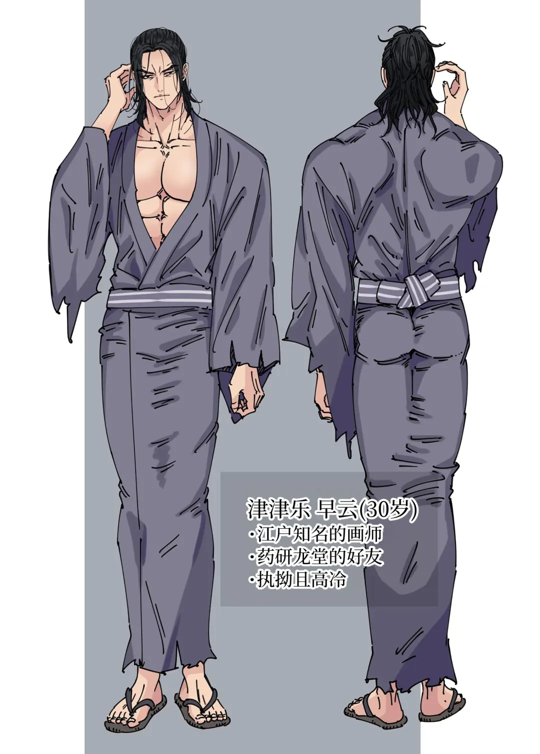 [Hoshitani Kyo] Edo jidai no tenka muteki no moto ronin ga, gendai no kabukicho ni tensei shite ninki hosuto de daka re-sodesu. - Vol.2 - Henka｜江户时代天下无敌的浪人穿越到现代的歌舞伎町被当红的牛郎拥入怀中-第2话 蜕变 (decensored) Fhentai - Page 35