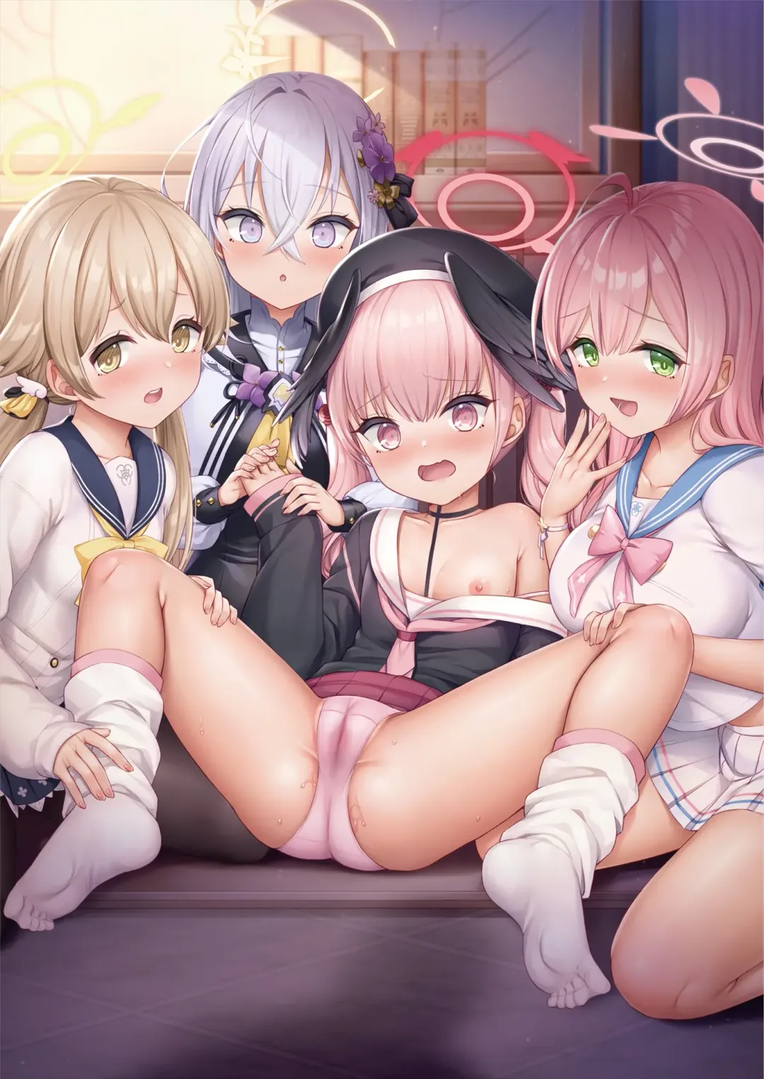 [Masuda Miyaka] Koharu-chan to Sensei no Koi, Hoshuujugyoubu ga Ouenshimasu Fhentai - Page 24