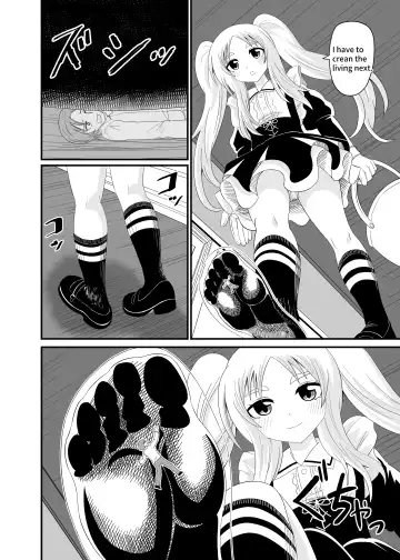 [Shivharu] Isekai Maid Ashi Feti Monogatari 4 | Parallel World Maid Foot Fetish Story 4 Fhentai - Page 9