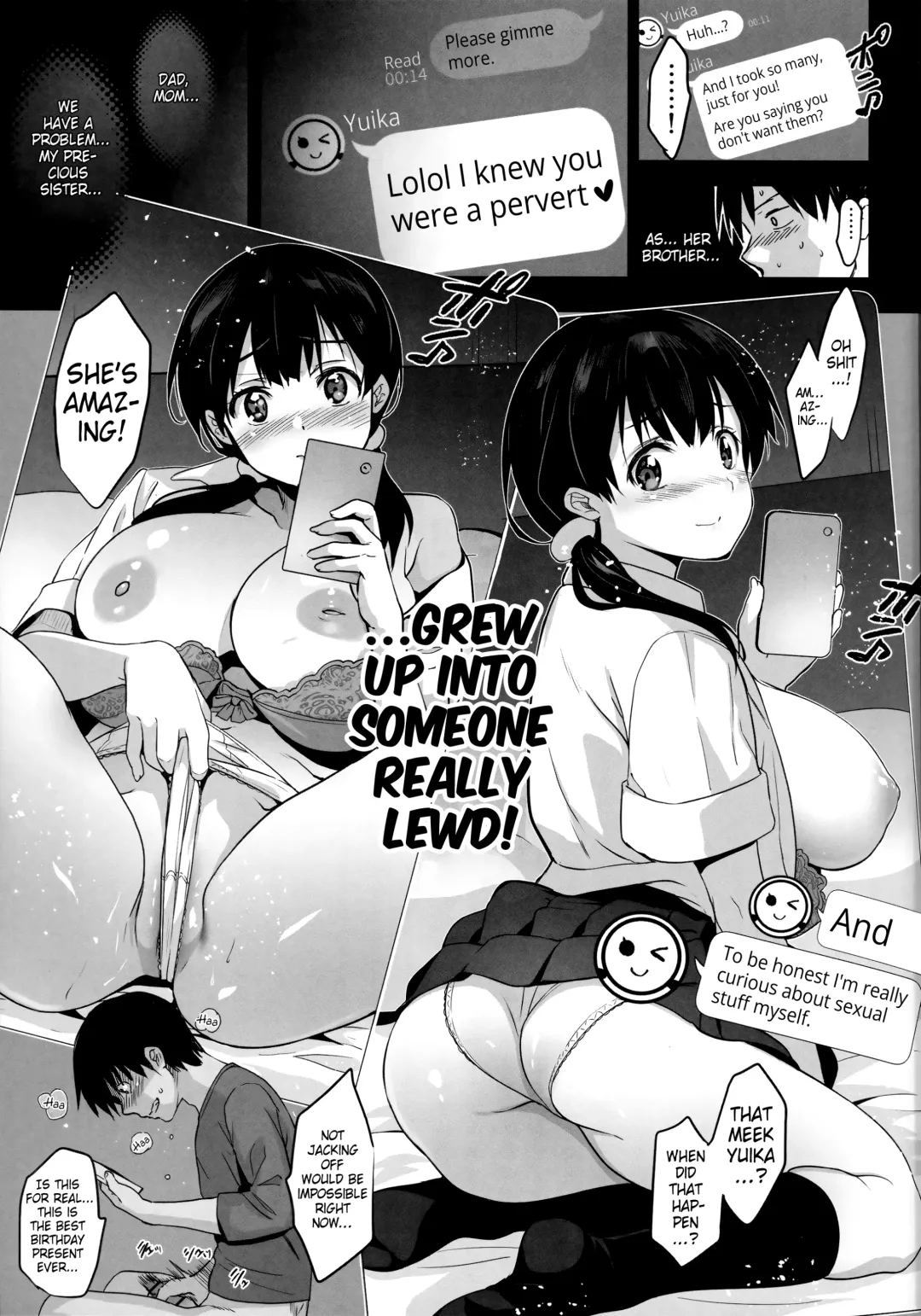 [Inue Shinsuke] Imouto ga Boku ni Taninboux o Okutte kuru | My Little Sister Is Sending Me Her Videos Of Getting Fucked By Strangers Fhentai - Page 12