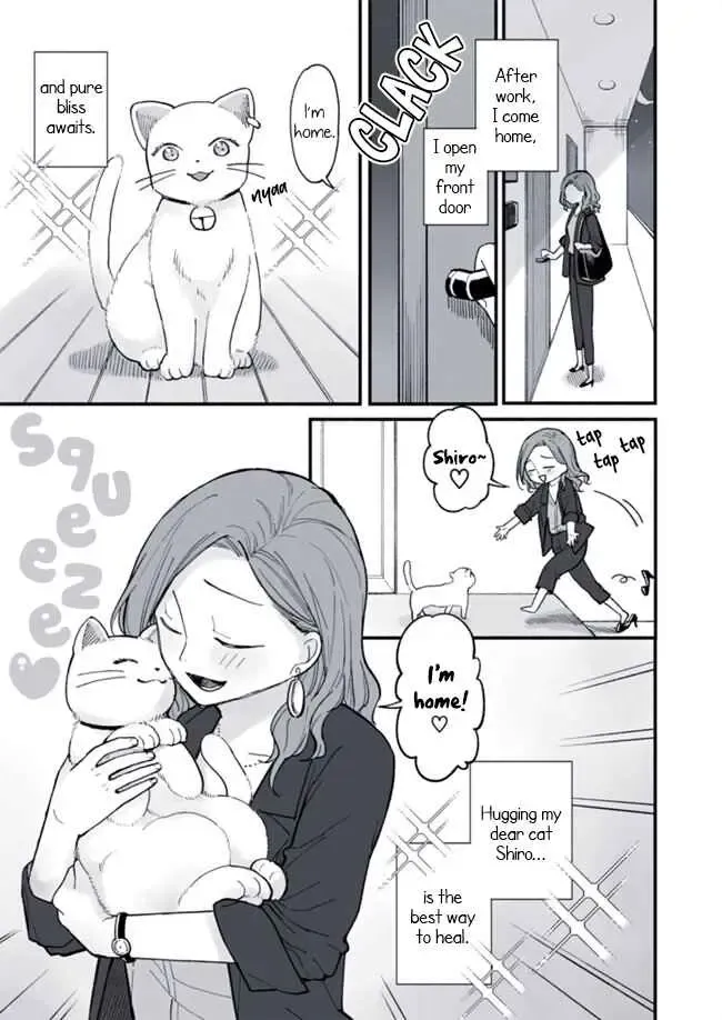 [Anponta] OL no Onee-san to Neko no Hanashi | Office Lady and Cat Fhentai - Page 1