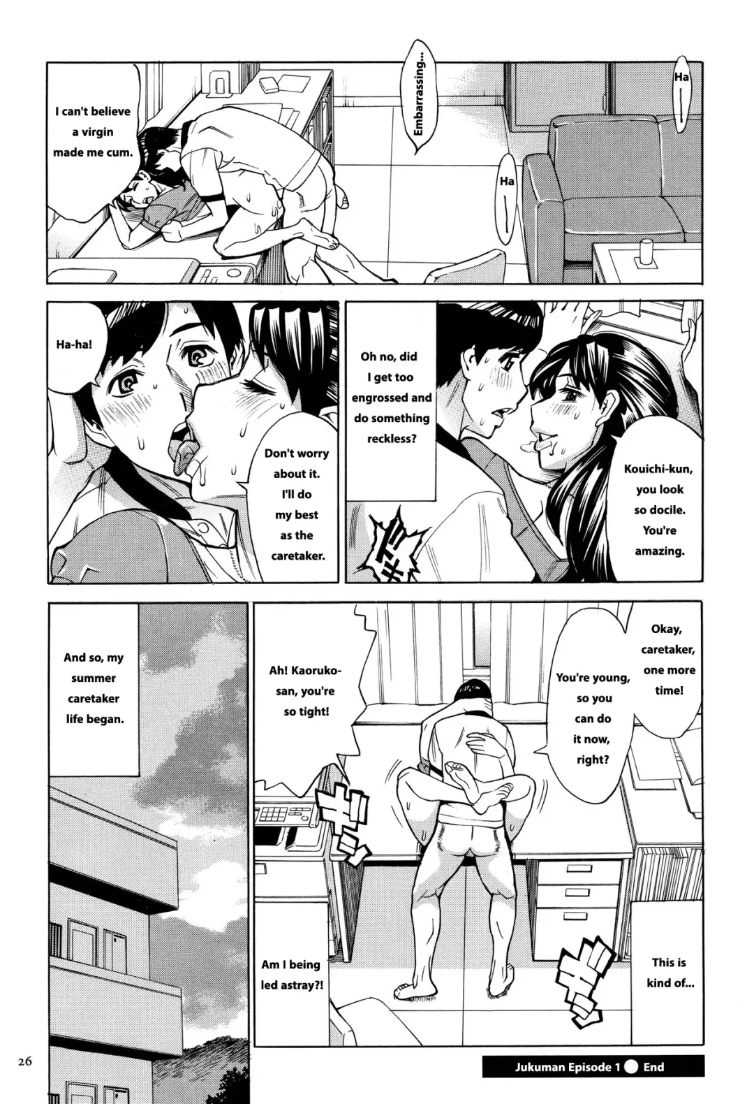 [Makibe Kataru] Oba-san dakedo, Daite Hoshii. Fhentai - Page 27