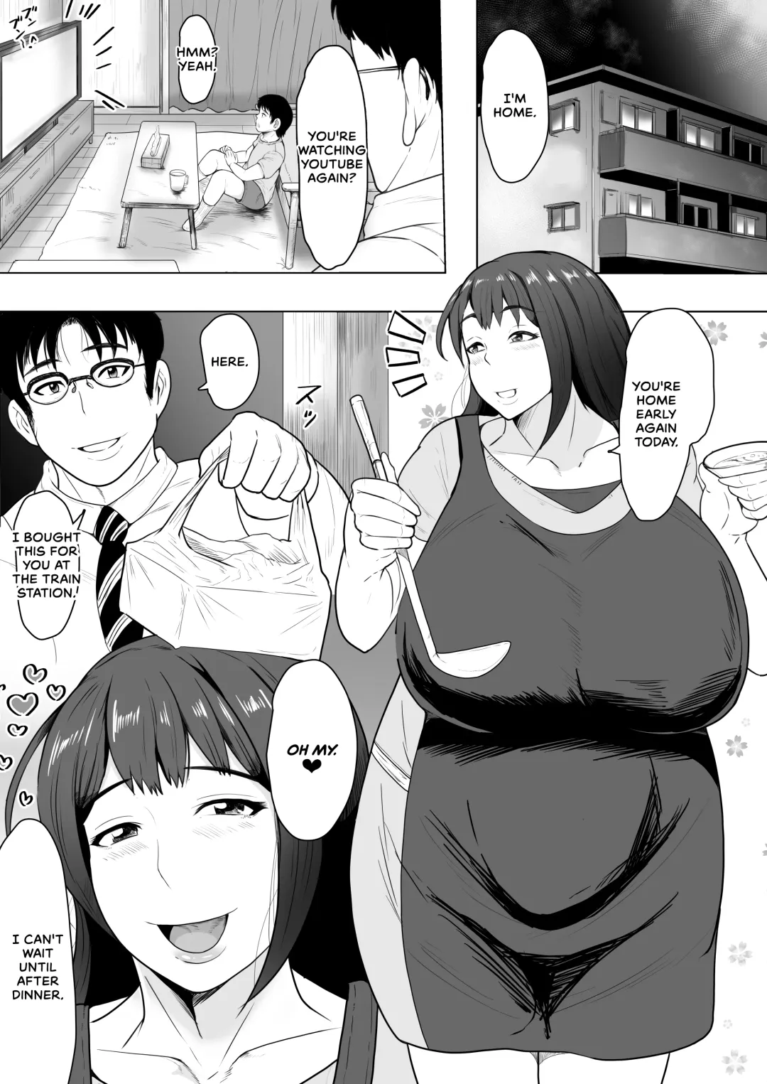 [Si-man] Tsuma Harami ~Zenryoku Tanetsuke Diet~ | Wife Impregnation ~All-out Breeding Diet~ Fhentai - Page 2