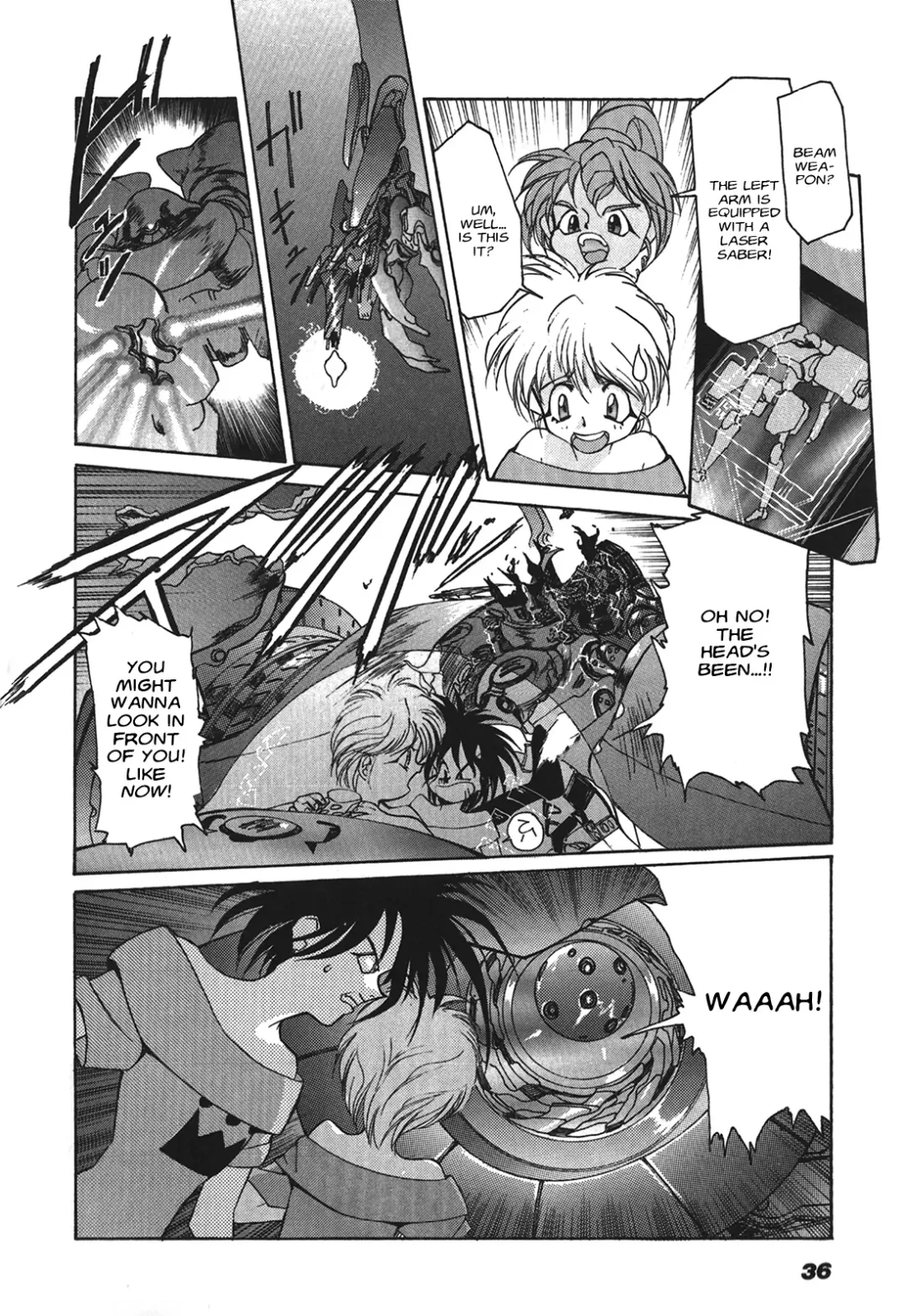 Kyouka Ningen Monogatari: Mad Wang 1160（Enhanced Human Tale: MAD WANG 1160）（English） Fhentai - Page 36