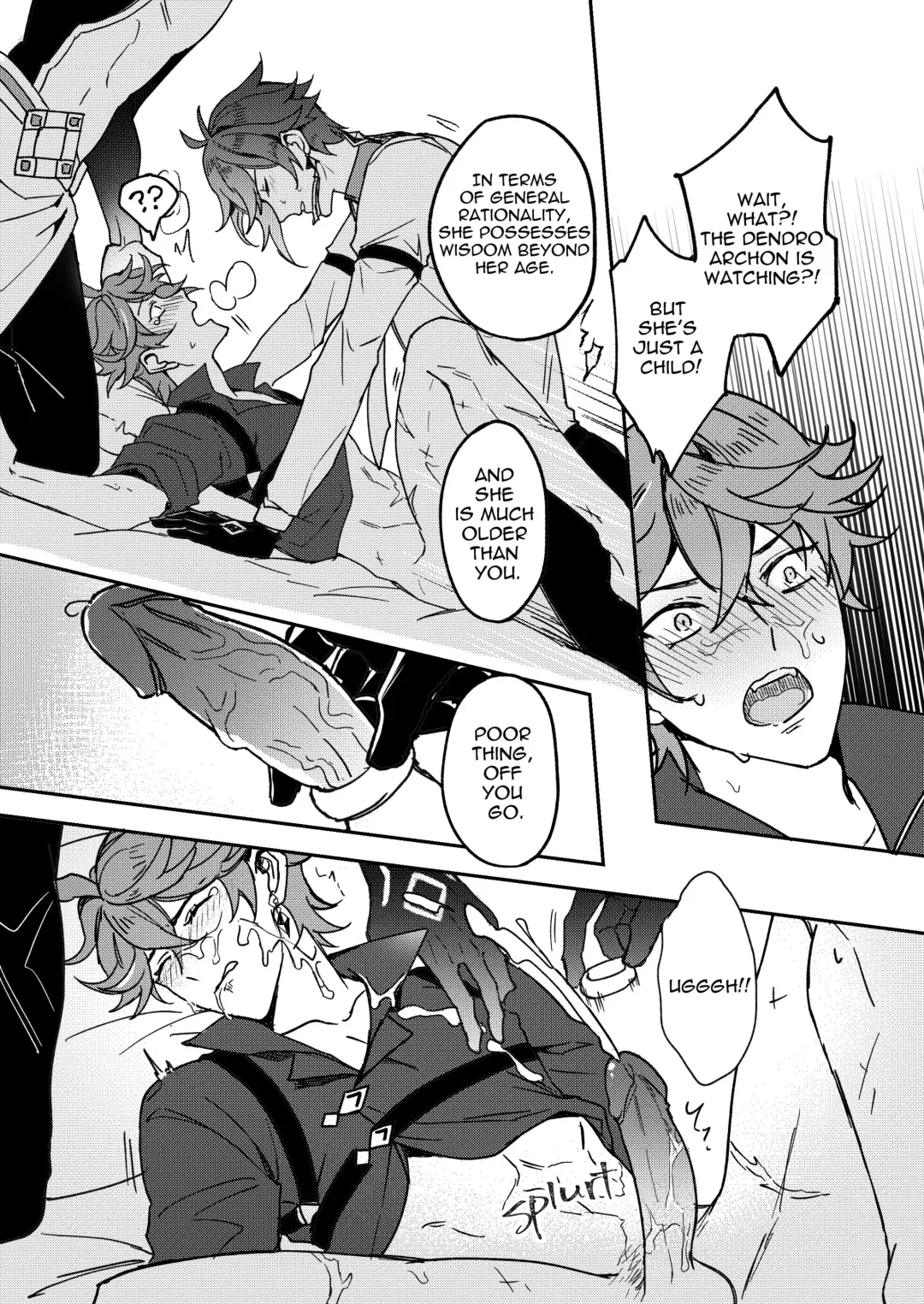 [Hizuki] Zhongli + Morax x Tartaglia Fhentai - Page 12