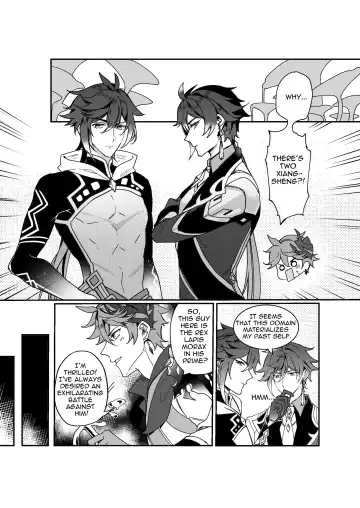 [Hizuki] Zhongli + Morax x Tartaglia Fhentai - Page 4