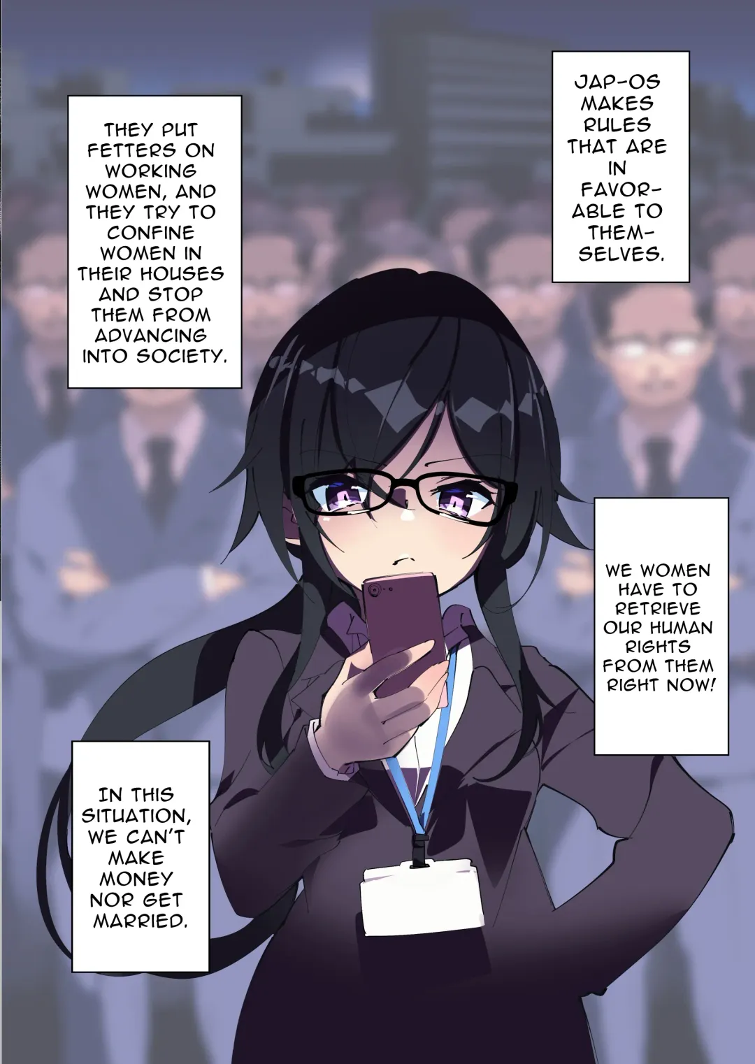 [Fujishima Sei1go] Otokogirai o Kojiraseta Onna ni Chinko Hayashite Mita Kekka | I Grew Some Dicks on those Man-hating Girls Fhentai - Page 7