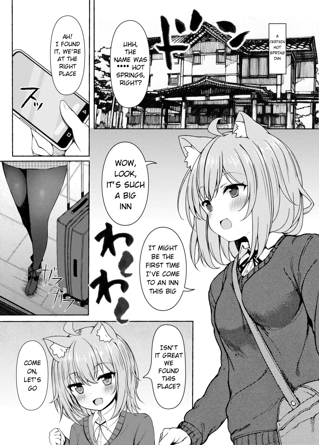 [Bakko] Koisuru Neko to Yukemuri to Boku | Me, the steamy bath, and a cat that fell in love Fhentai - Page 4