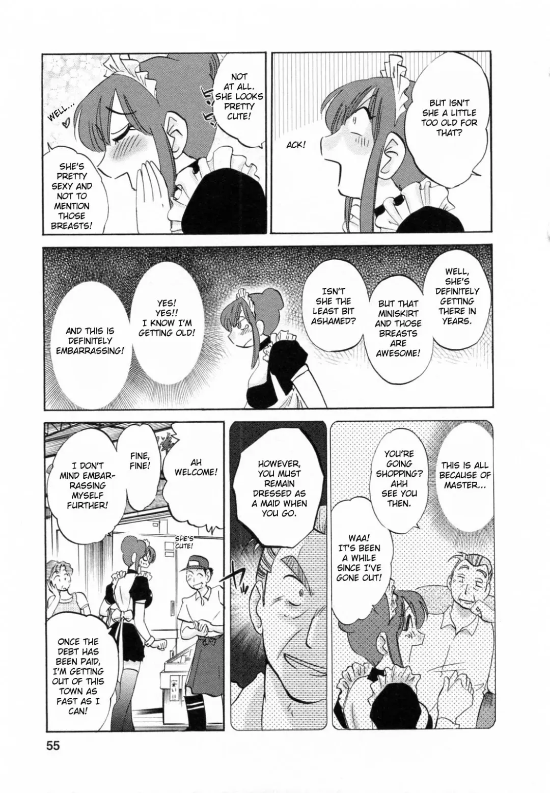 [Tsuyatsuya] Maid no Mitsuko-san 1 Fhentai - Page 55