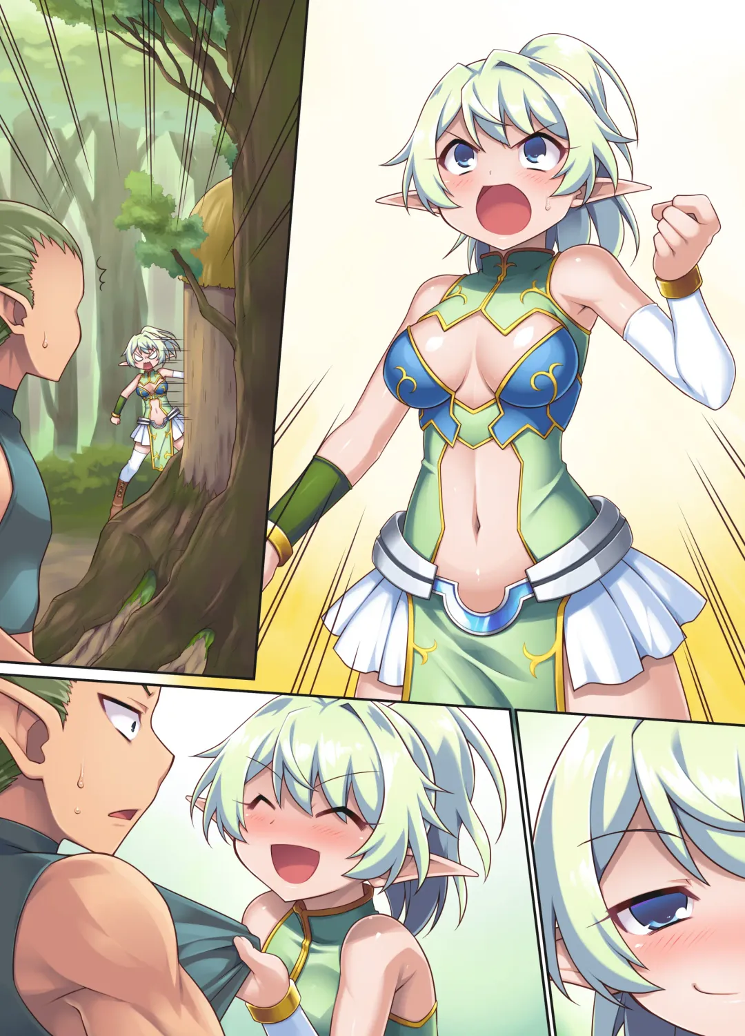 [Chuushin Kuranosuke] Nasty Bitch's Reincarnation in Another World Elf ~The Case of Dropping into Tentacle Hell After Reincarnation~ Fhentai - Page 49