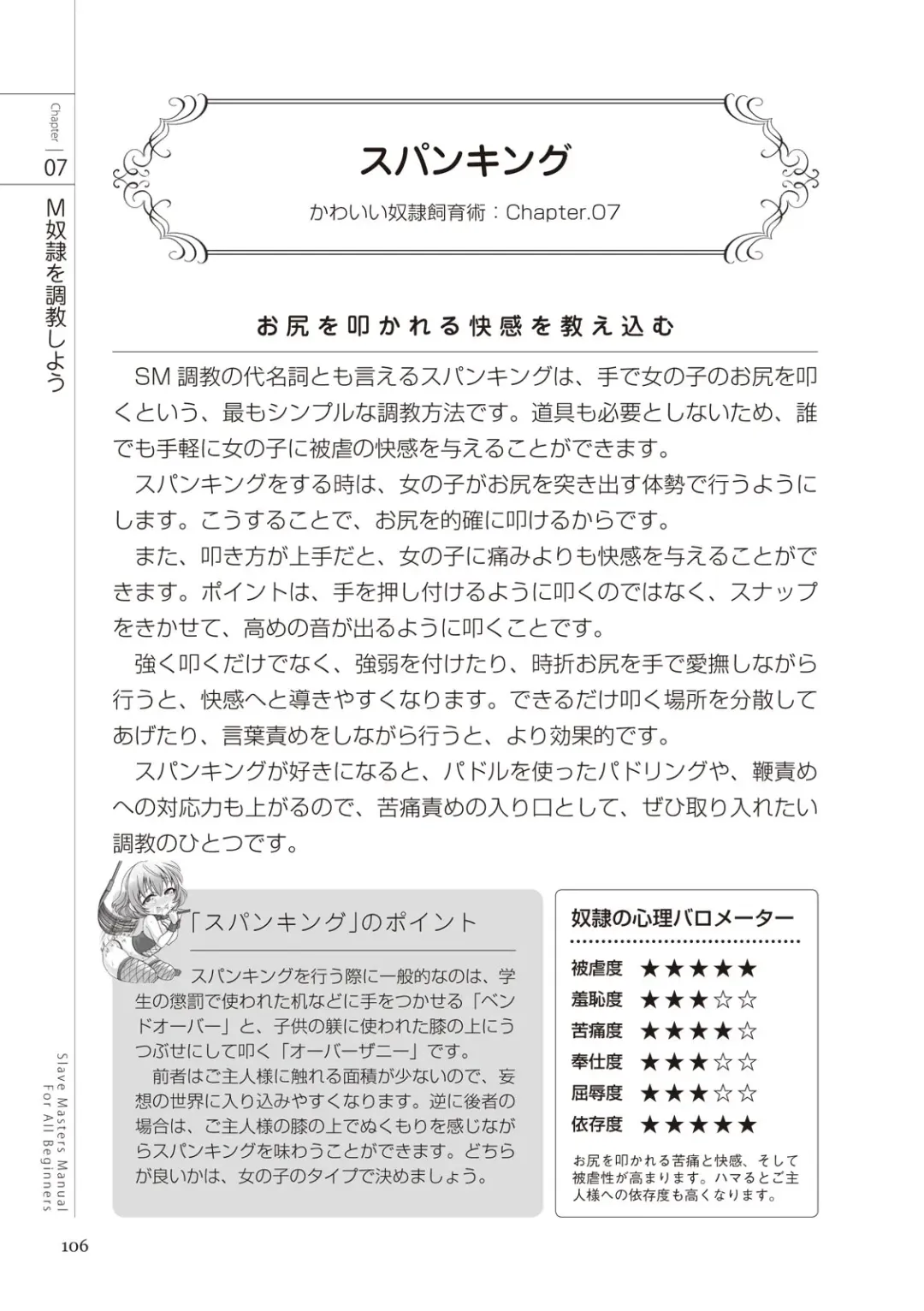 Zero kara Hajimeru SM Manual Kawaii Dorei Shiikujutsu Fhentai - Page 106