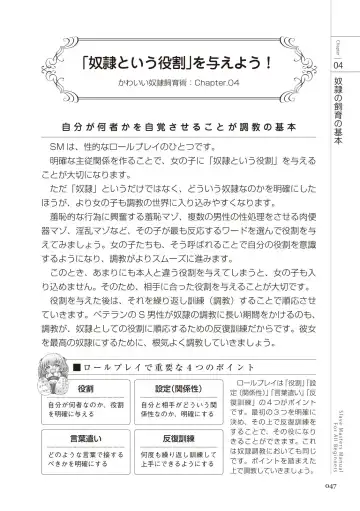 Zero kara Hajimeru SM Manual Kawaii Dorei Shiikujutsu Fhentai - Page 47