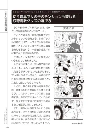Zero kara Hajimeru SM Manual Kawaii Dorei Shiikujutsu Fhentai - Page 88