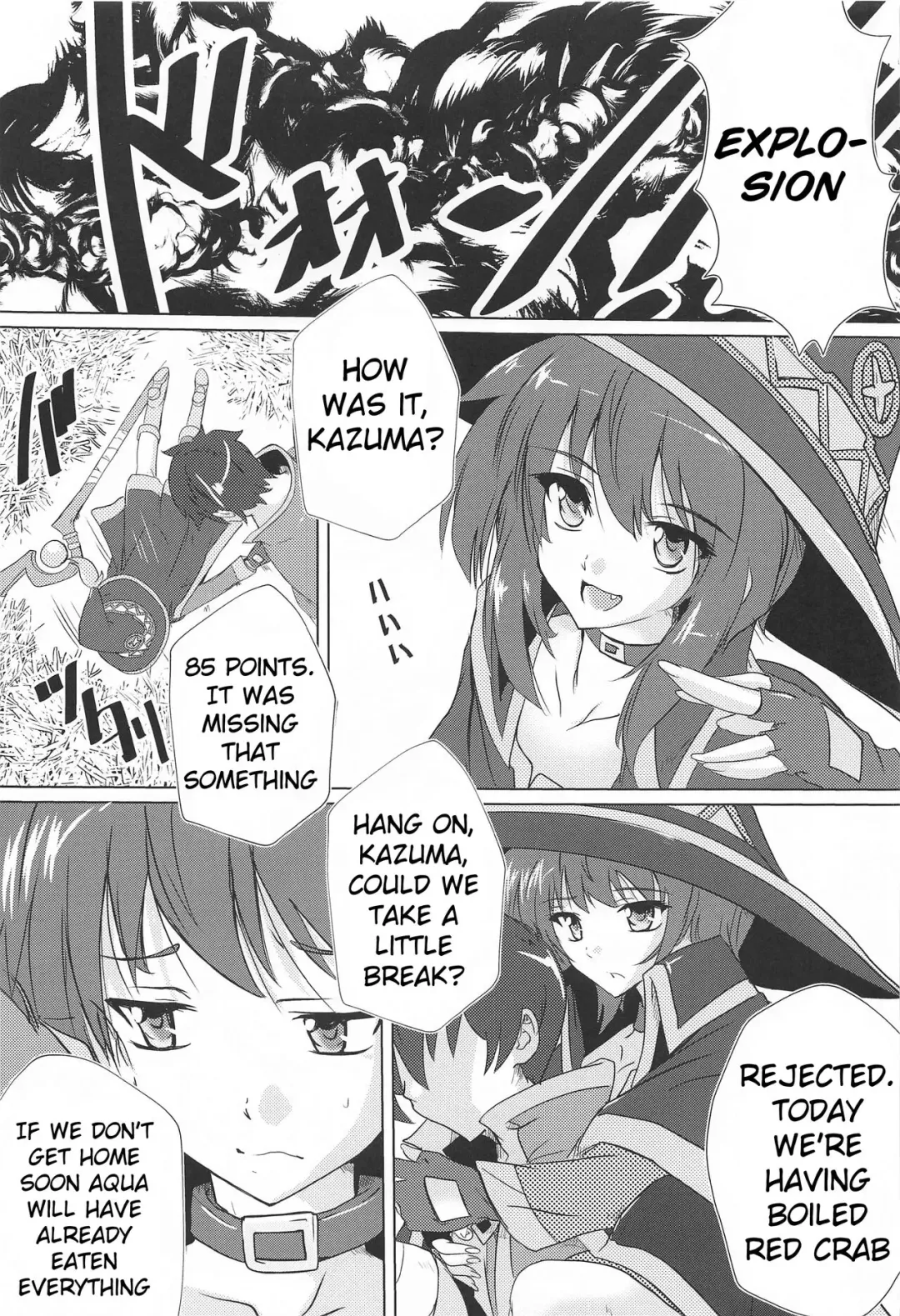[Natsuka Q-ya] Megumin no Nichijou | Megumin's Daily Life Fhentai - Page 2
