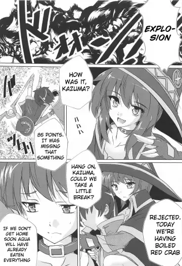[Natsuka Q-ya] Megumin no Nichijou | Megumin's Daily Life Fhentai - Page 2
