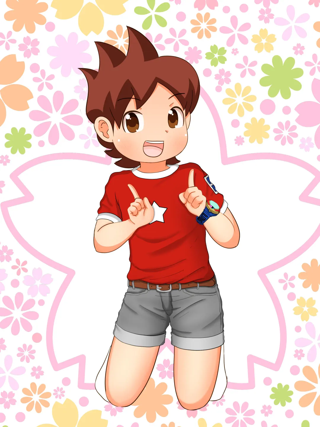 Yokai Watch no Amano Keita-kun no Ecchi na Illust Shuu ver.4 Fhentai - Page 16