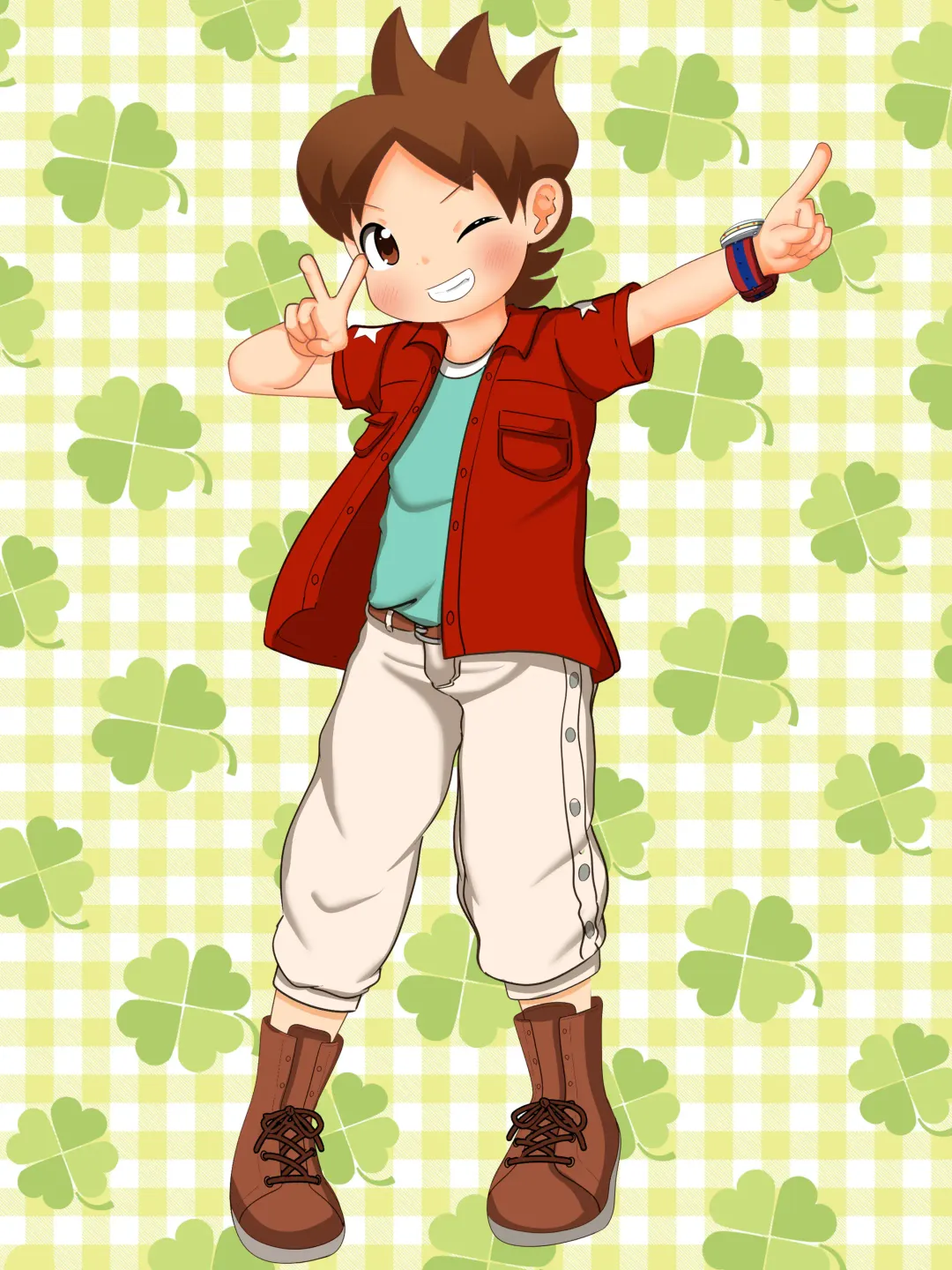 Yokai Watch no Amano Keita-kun no Ecchi na Illust Shuu ver.4 Fhentai - Page 42