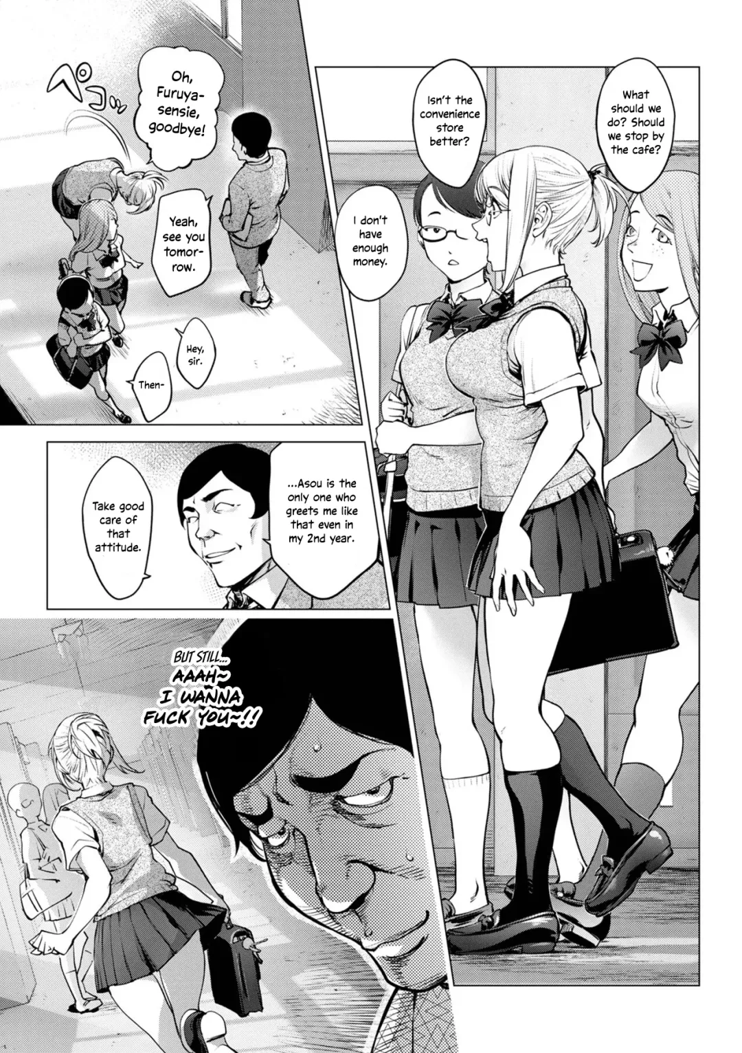 [Kon-kit] Kaya-nee to Homeless Sensei ~Kouhen~ | Kaya-nee and the Homeless Sensei - Part 2 Fhentai - Page 1