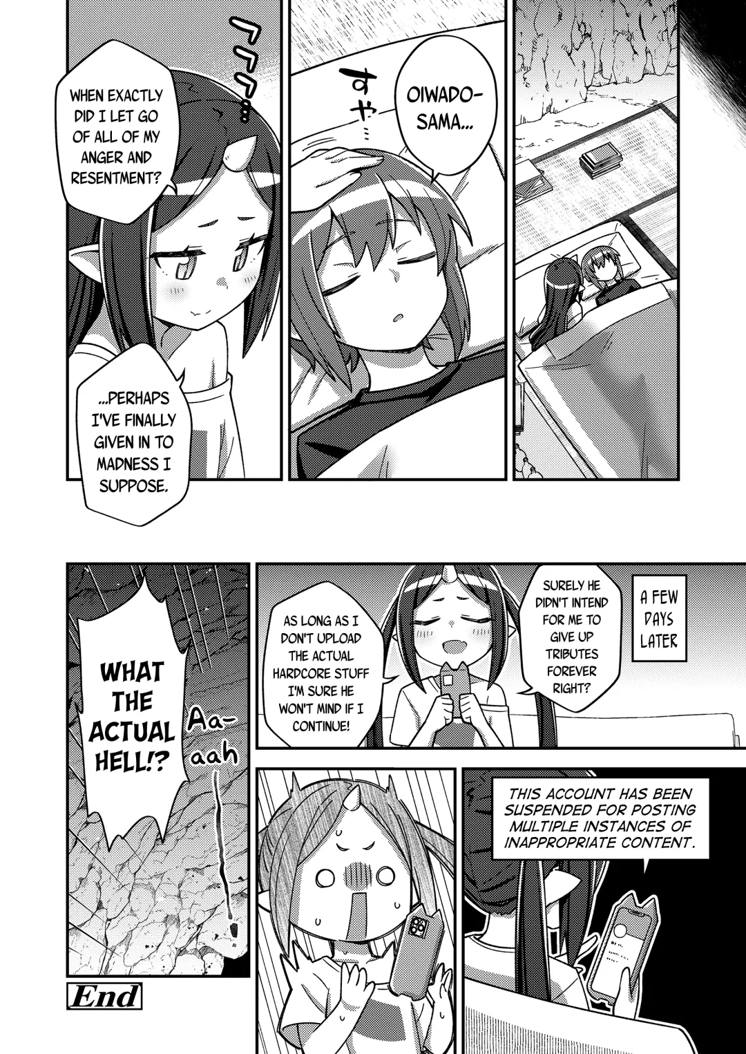 [Ishimari Yuuya] Yuukyuu no Oiwado, Onigami-sama no Jidaraku Life | Oiwado The Eternal, The Self-Indulgent Life of an Oni Demon-God Fhentai - Page 32