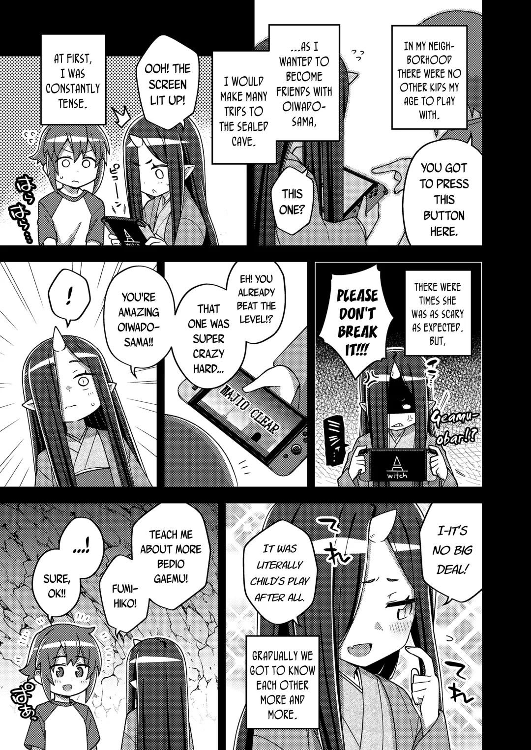 [Ishimari Yuuya] Yuukyuu no Oiwado, Onigami-sama no Jidaraku Life | Oiwado The Eternal, The Self-Indulgent Life of an Oni Demon-God Fhentai - Page 5
