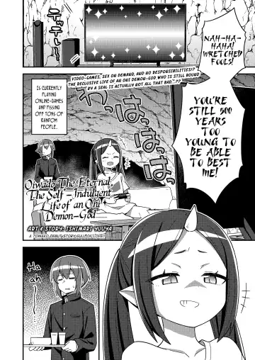 [Ishimari Yuuya] Yuukyuu no Oiwado, Onigami-sama no Jidaraku Life | Oiwado The Eternal, The Self-Indulgent Life of an Oni Demon-God Fhentai - Page 2
