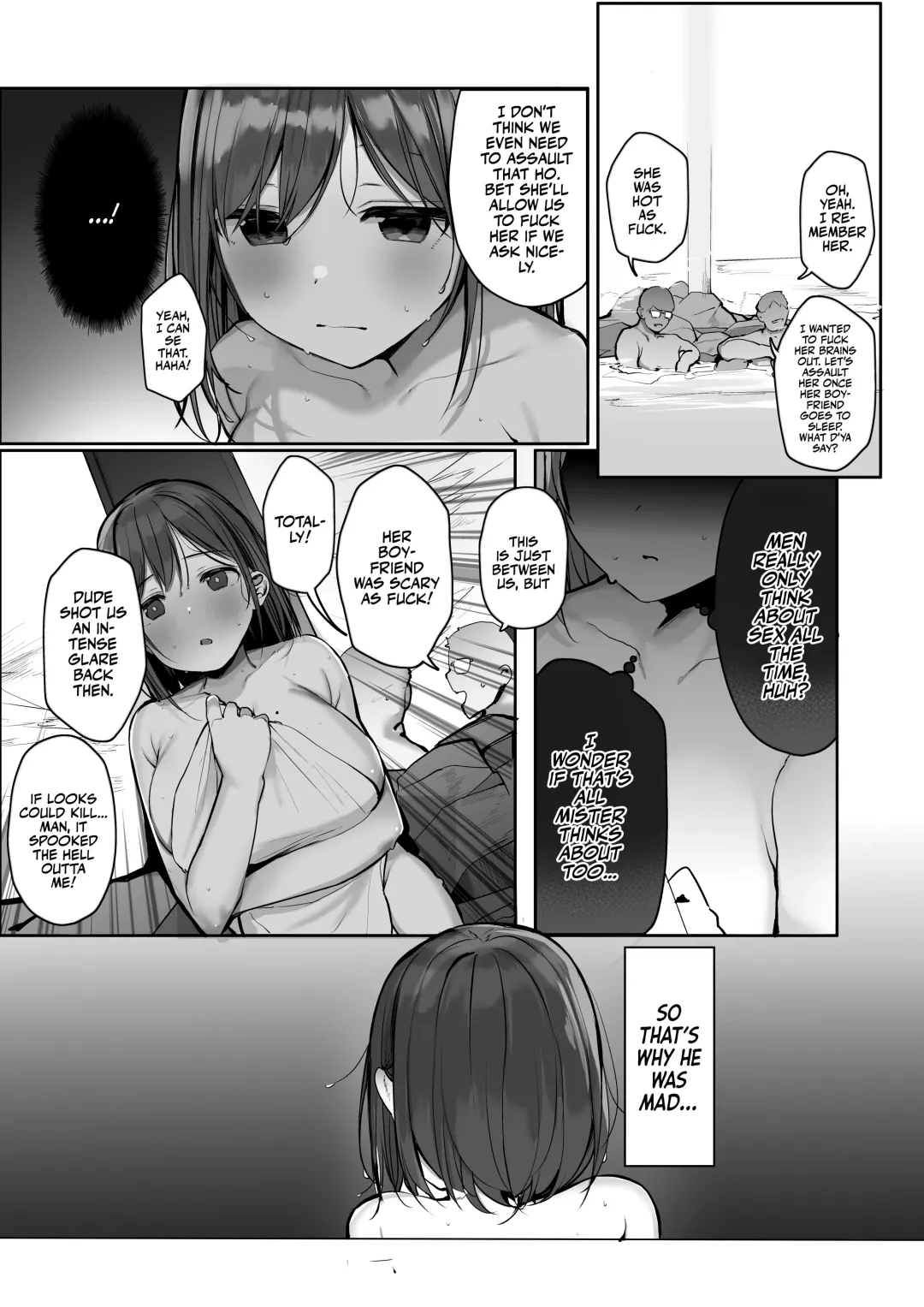 [Rouka] "Chotto dake, kyuukei Shinai...?" Dekachichi Manga ~Nakadashi Dopyu Dopyu Tanetsuke Ryokou~ | Wanna Visit the Hot Springs, Mister? Fhentai - Page 34