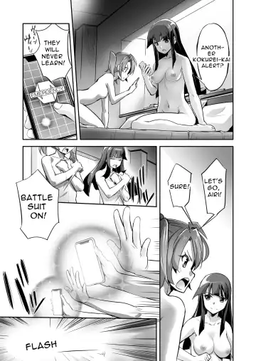 [Sasayuki] Enhyou Souki Twin Curely Yuri Heroine wa Otoko no Chinpo ni Haiboku suru Zenpen Fhentai - Page 8