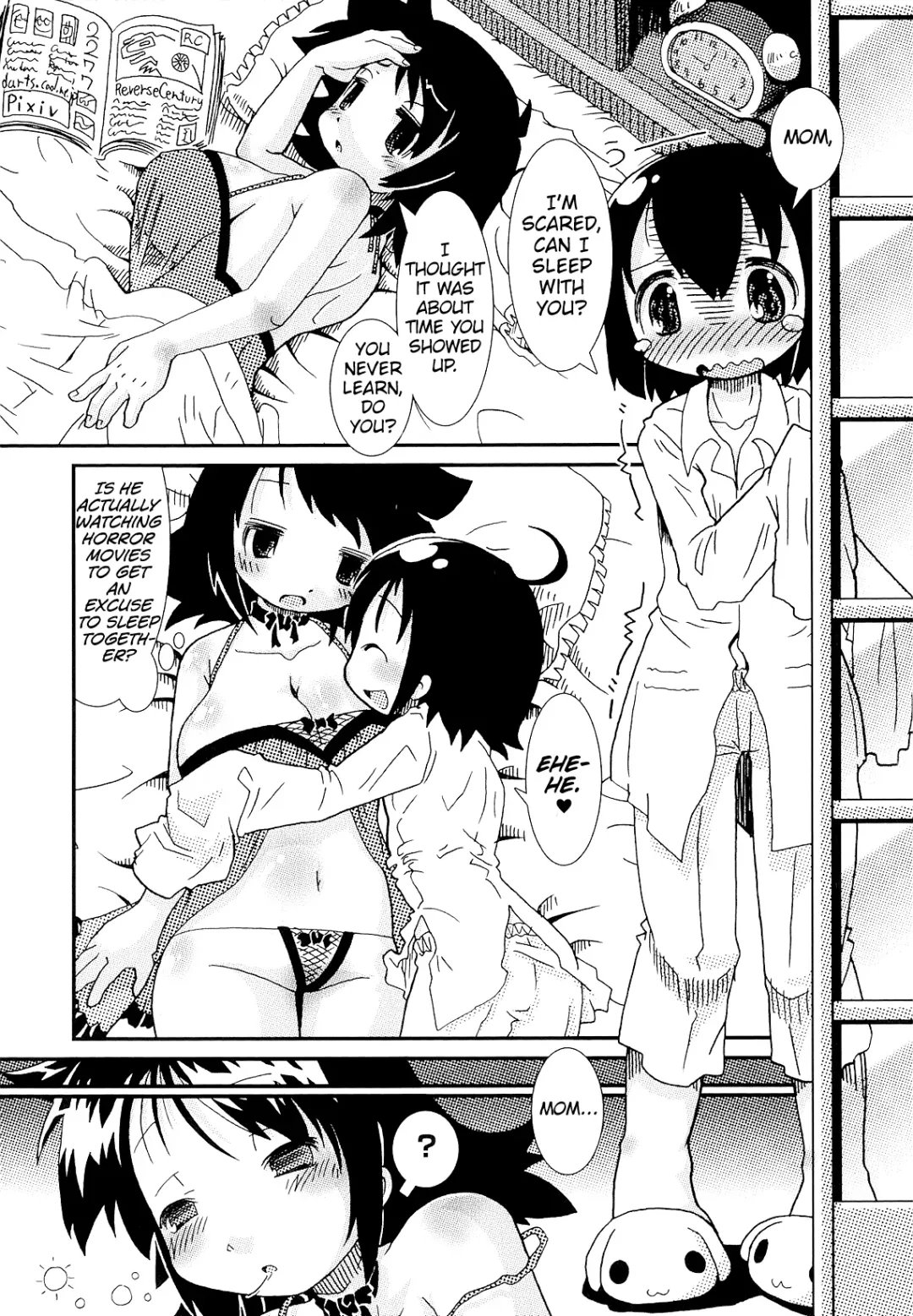 [Hoshino Darts] Mama no Ichiban Kowai Mono Fhentai - Page 3
