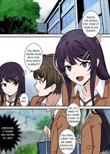 Read [Gege] Possessing Sakurajima Mai and Cucking Her Lover (decensored) - Fhentai