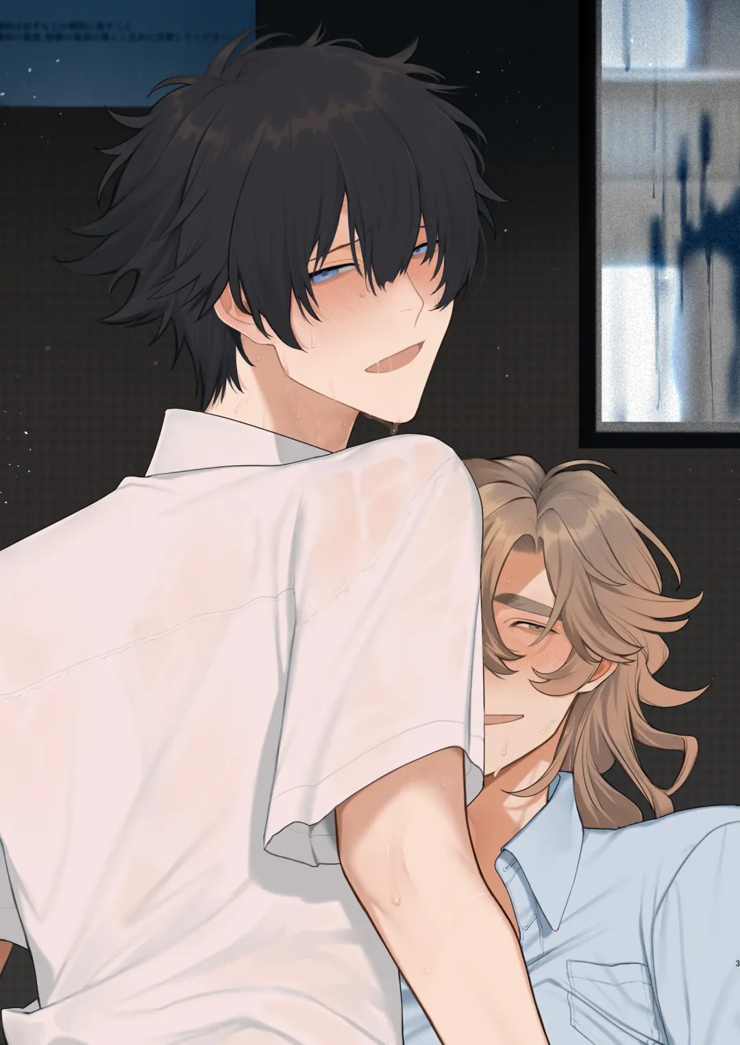 [Teniya Yoshiwaki] Housoushitsu wa Yari Heya | The Broadcasting Fuck Room Fhentai - Page 3