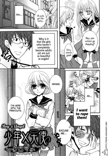 Read [Kuromame] Shounen x Tenshi | Boy x Angel - Fhentai