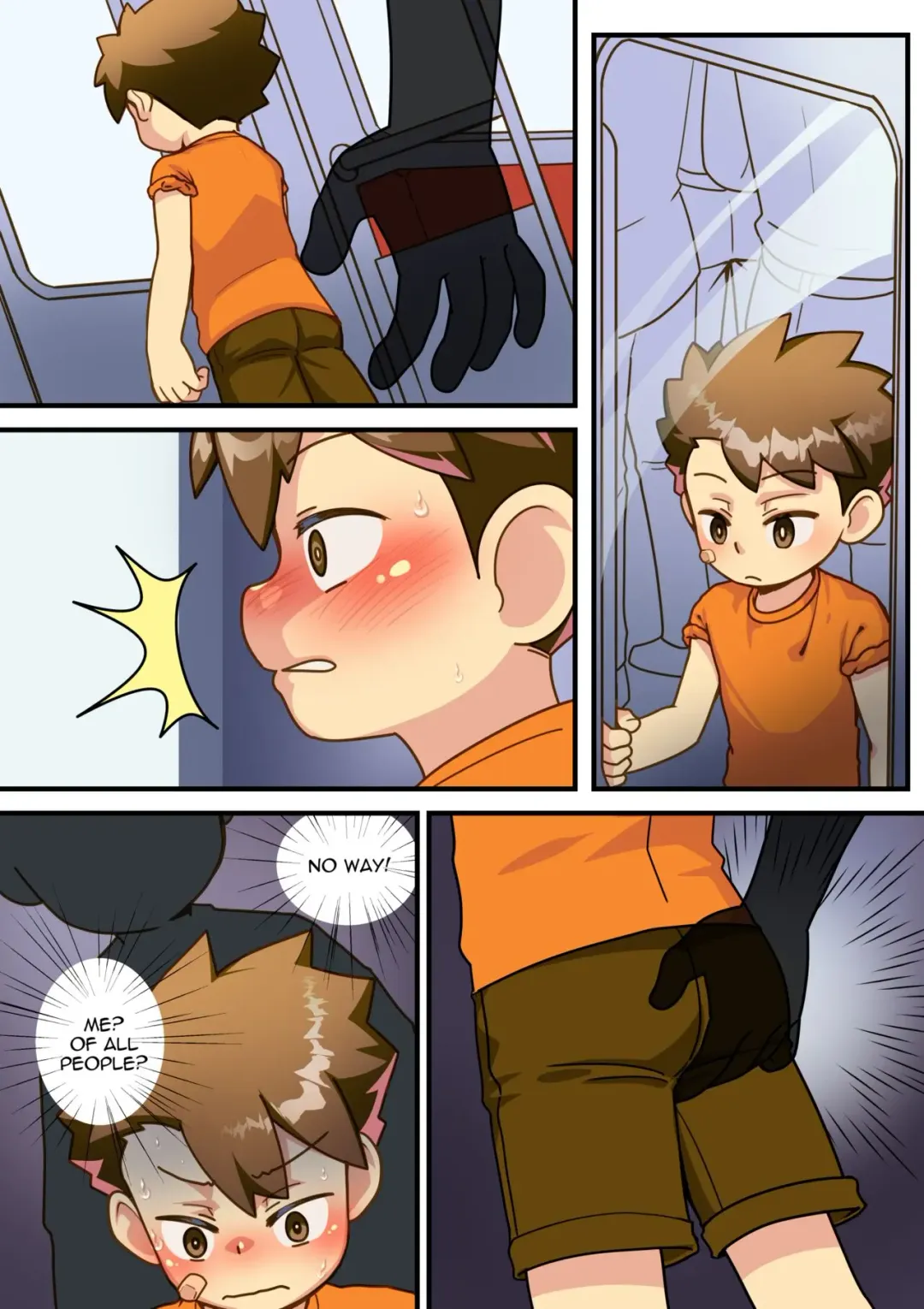 [Autumn Snow] The Goofballs: Densha Chikan!! Fhentai - Page 1