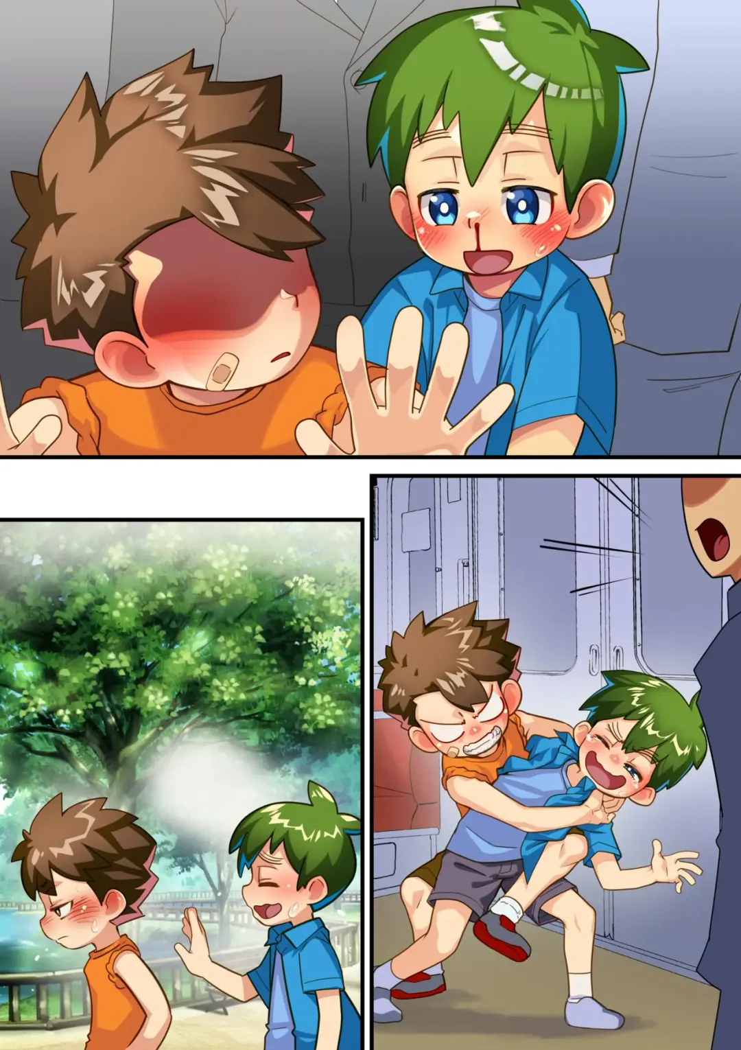 [Autumn Snow] The Goofballs: Densha Chikan!! Fhentai - Page 8