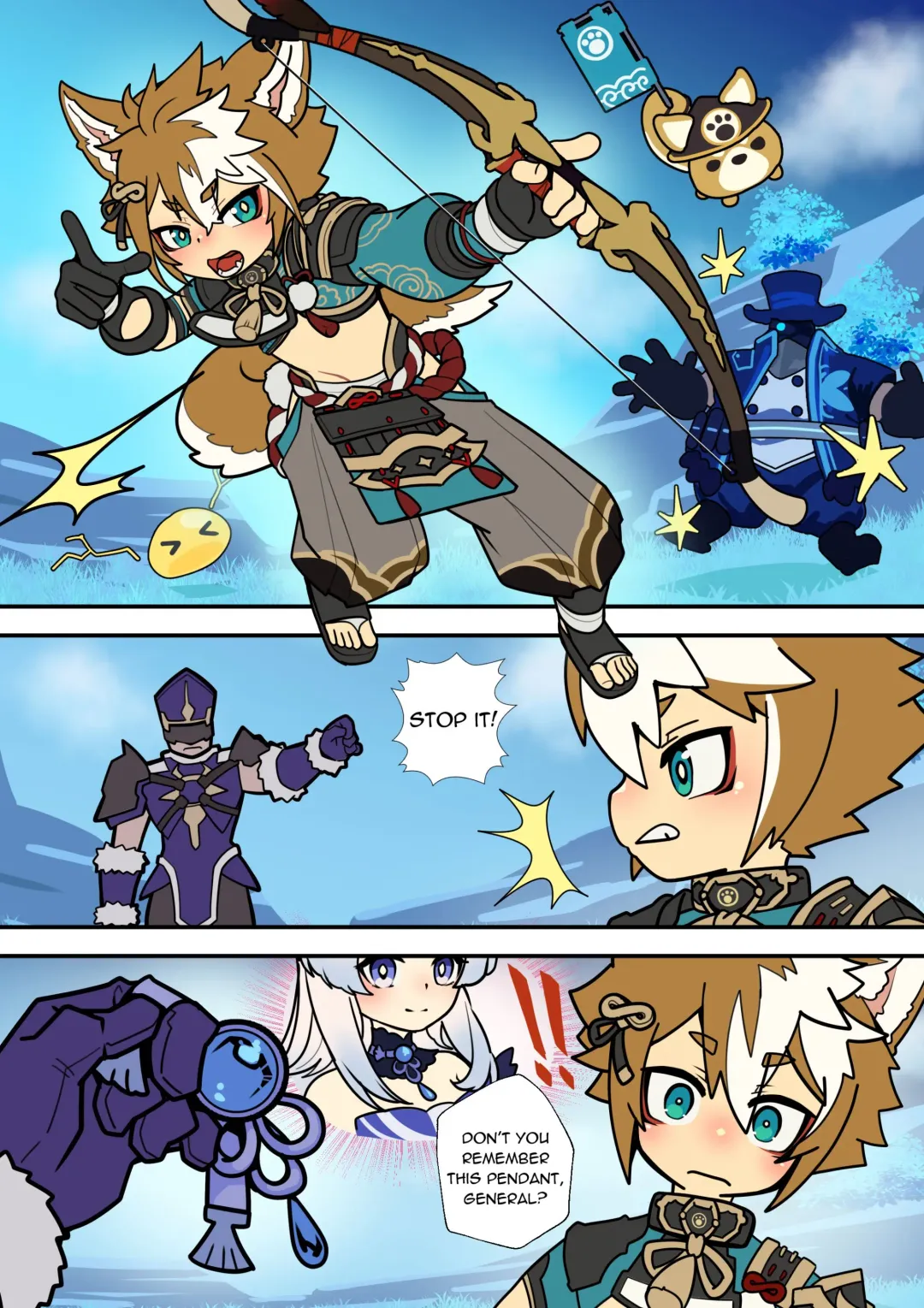 [Autumn Snow] Gorogoro Impact Fhentai - Page 1