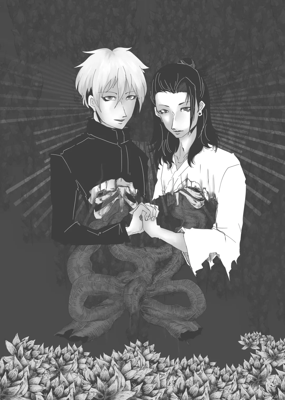 Chuuni Narite Ugomeki Sasayaku Fhentai - Page 33