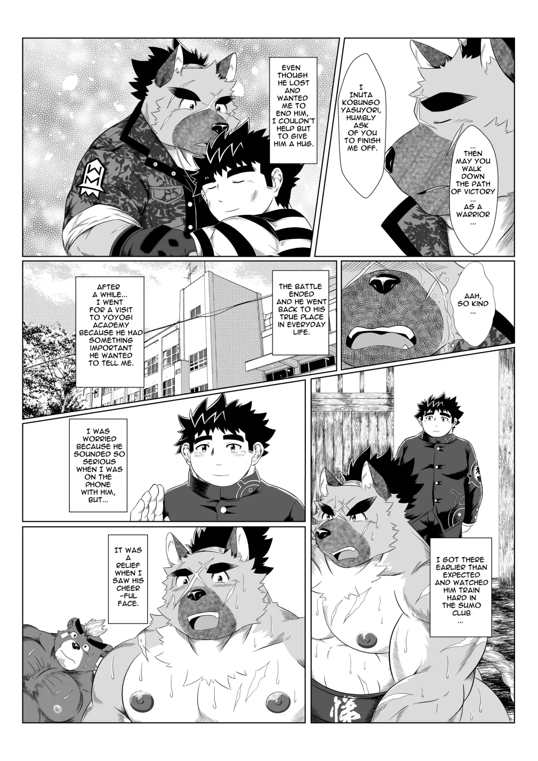 [Yoshida Wasabi] Inushiri to Yotogi Zoushi | The Dog Butt and Night Attendant Tale Fhentai - Page 9