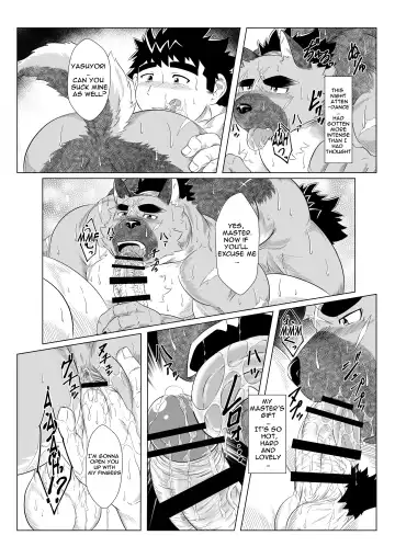 [Yoshida Wasabi] Inushiri to Yotogi Zoushi | The Dog Butt and Night Attendant Tale Fhentai - Page 20