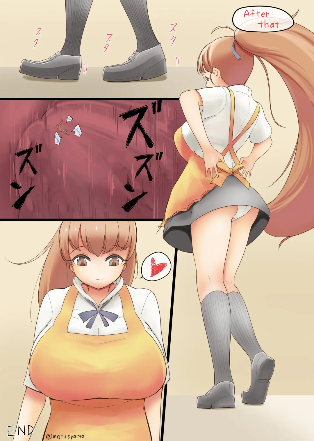 [Marushamo] Revenge Of The Little One Fhentai - Page 4