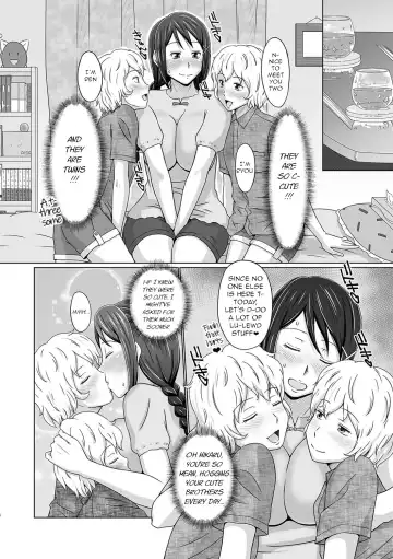 [Miura Jota] Futago Otouto to Tanoshii Kyuujitsu o | A Pleasant Day Off with the Twin Brothers Fhentai - Page 4