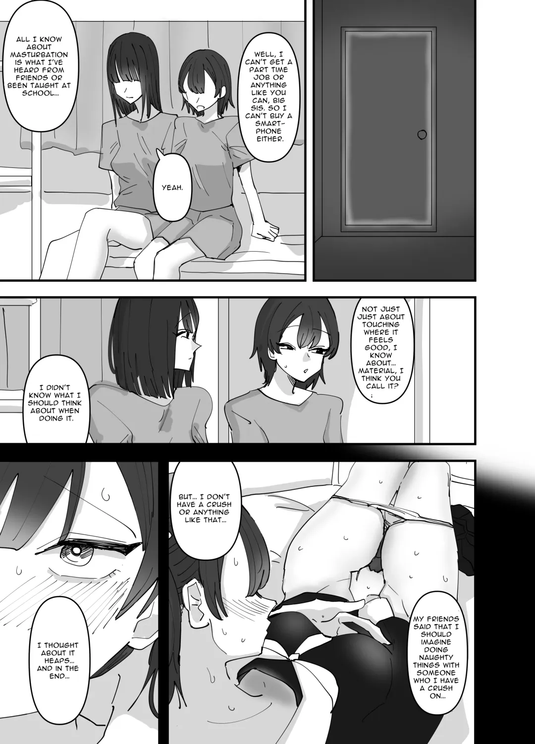 [Aweida] Imouto ga Watashi o Okazu ni Shitate Onanie o Shite ita Hanashi | My Little Sister Was Masturbating To Me Fhentai - Page 9