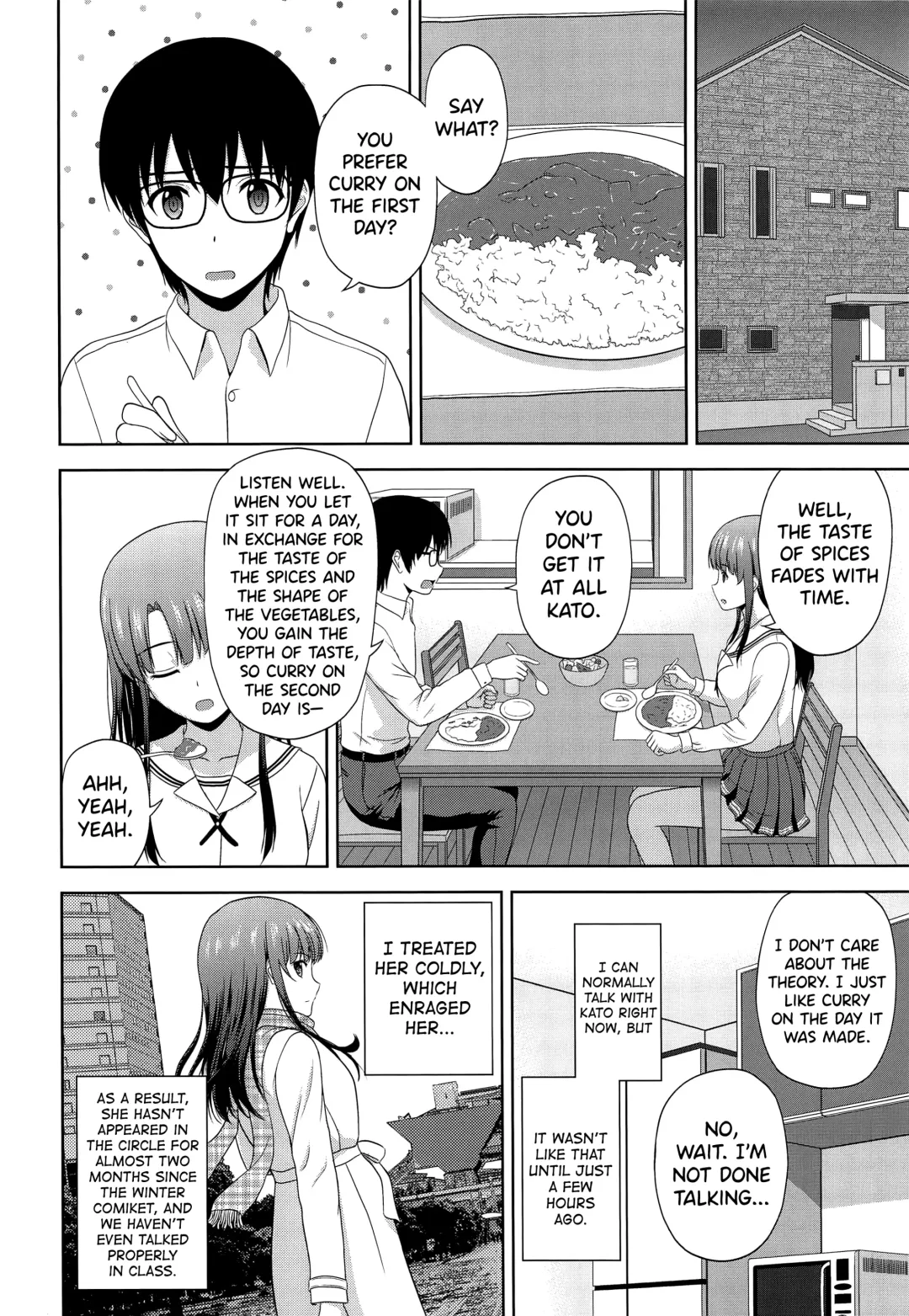 [Satou Chagashi] Kato Megumi no Rinri Shinsakai Append Fhentai - Page 4